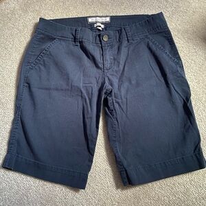 Abercrombie & Fitch Navy Blue Bermuda Shorts​​